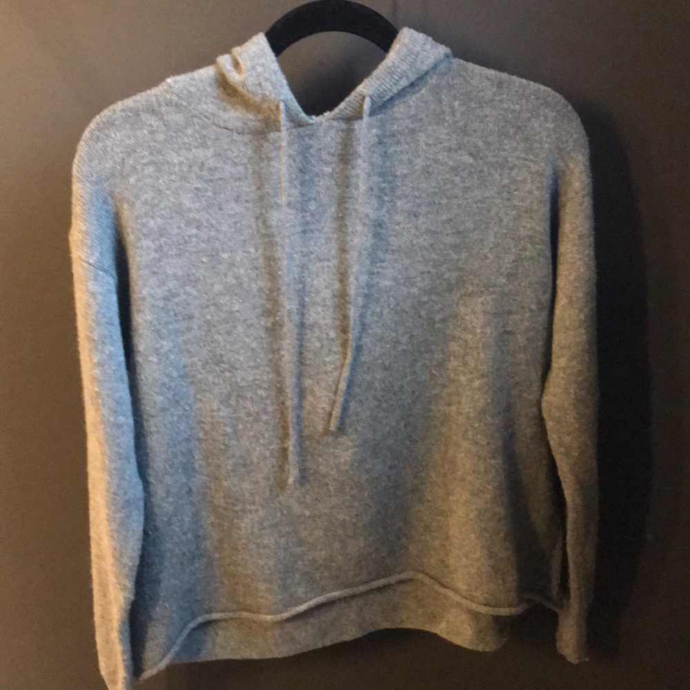 Brandy Melville Cropped Sweater with Hood